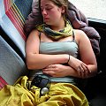 and those who didn't slept the next day on the buss