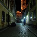 Legnica wieczorem