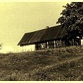 Babci stary domek w Wilkiliszkach.1967rok #StareFotografie