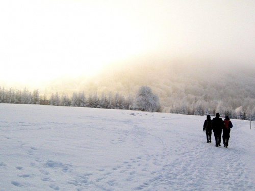 Zdjęcia Bieszczad zimą. Grudzień 2007 #GóryZimaŚnieg