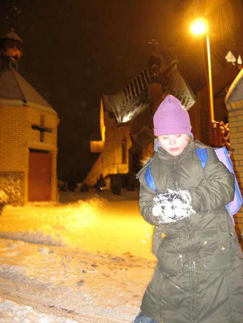 Jak jedna wielka beza... ten śnieg.