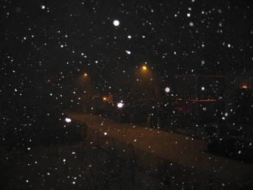 6.01.2008r. #zima #ulica #noc #widoki