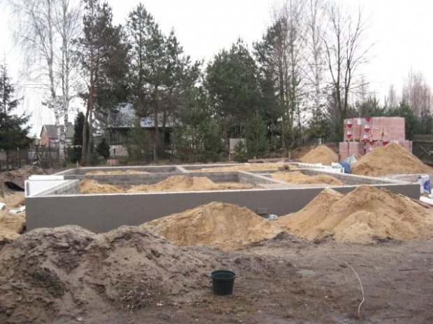 ocieplanie fundamentów styczeń 2008