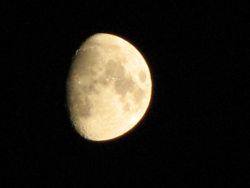 to co widać :) #Księżyc