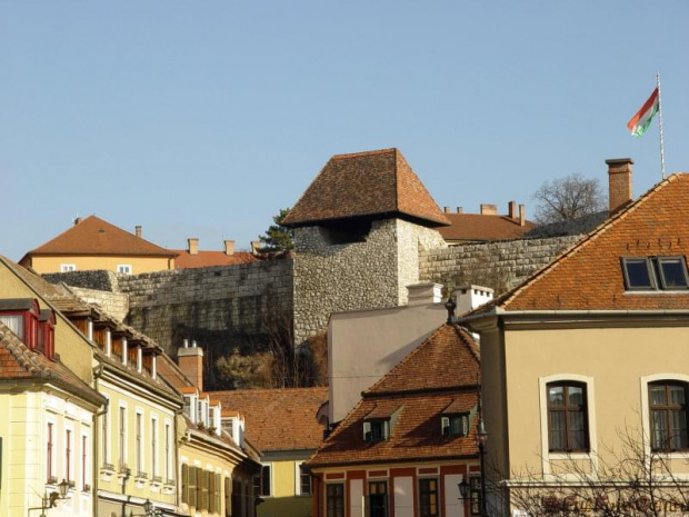 Eger - widok na zamek #węgry #wycieczka #wino #eger #budapeszt