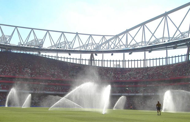 Stadion Arsenalu:) Zdjecie robione w przerwie meczu:) #Arsenal #PiłkaNożna #stadion