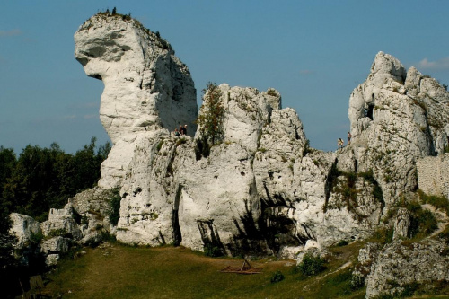 Zamek Ogrodzieniec Podzamcze