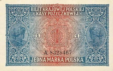 Polska 1914-1918 Generalne Gubernatorstwo Warszawskie Seria - Jenerał