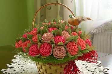 Bibułkowe różyczki cd. #RĘKODZIEŁOARTYST