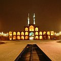 Yazd - Takyeh Amir Chakhmagh nocą