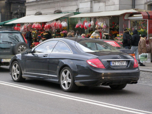 #Mercedes #CL63 #AMG #lodz #plac #dabrowskiego #vipcars