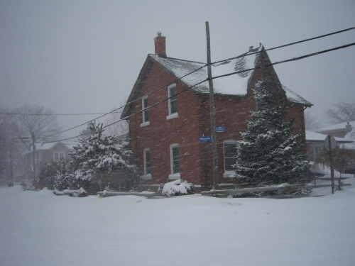 8 marca 2008 #zima #Toronto #Kanada #MojDom