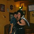 z Julianą
Halloween w Dolphinie Jersey 2006 #Halloween #przebierańcy