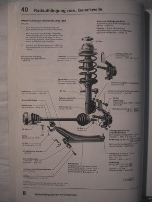 Repleitf SCIROCCO Fahrwerk.85...8