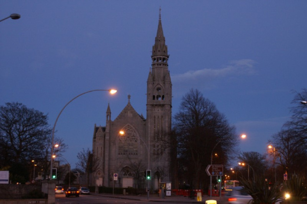 Aberdeen w trakcie zapadania zmierzchu i zapalania lamp... #Szkocja