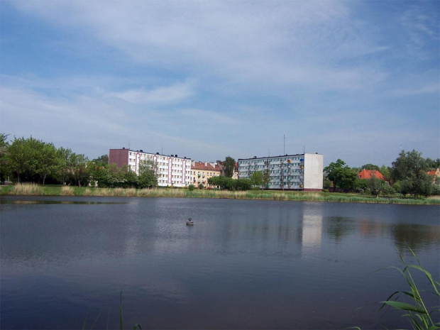 jedno z jeziorek w BartoszycachP: