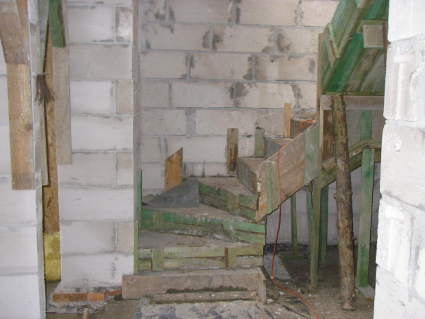 Nie jest źle z tymi schodami obawiałam się że może być gorzej #BudowaAgatkaIngProjekty