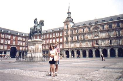 Madryt - Plaza Mayor #Hiszpania #madryt #barcelona #toledo #cordoba #granada #gibraltar #CostaBrava #andaluzja