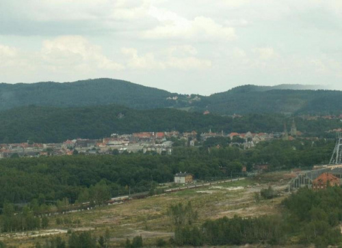 Wałbrzych. Dzielnica Sobięcin i terene poprzemysłowe Wałbrzycha