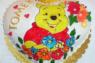 kubuś #tort #serce #KubuśPuchatek