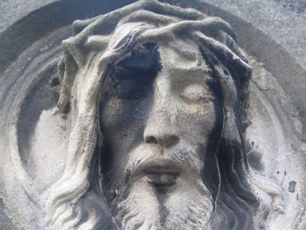 Chrystusa nagrobne oblicze #cmentarz #przemyśl #chrystus #jezus #grób #twarz