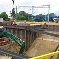 Koluszki, budowa tunelu pod torami PKP #Koluszki #tunel #PKP #budowa