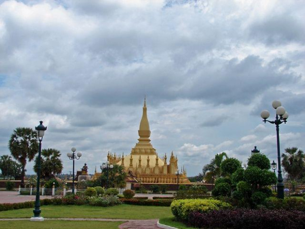 Pha That Luang (Wielka Stupa) w Vientiane