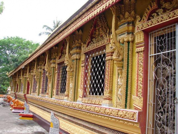 jedna ze świątyń w Luang Prabang