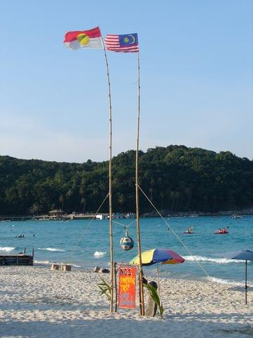 plaża Long beach, Pulau Perentian Kecil (Wyspa Przystanek Mały)