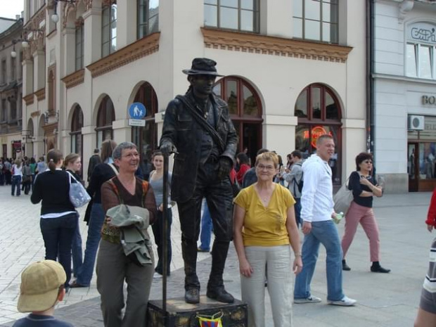 Pawełek i Jasio w Krakowie i Tatrach-maj 2008 z Agatką i Adasiem