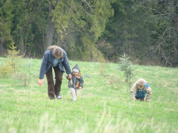 Pawełek i Jasio w Krakowie i Tatrach-maj 2008 z Agatką i Adasiem