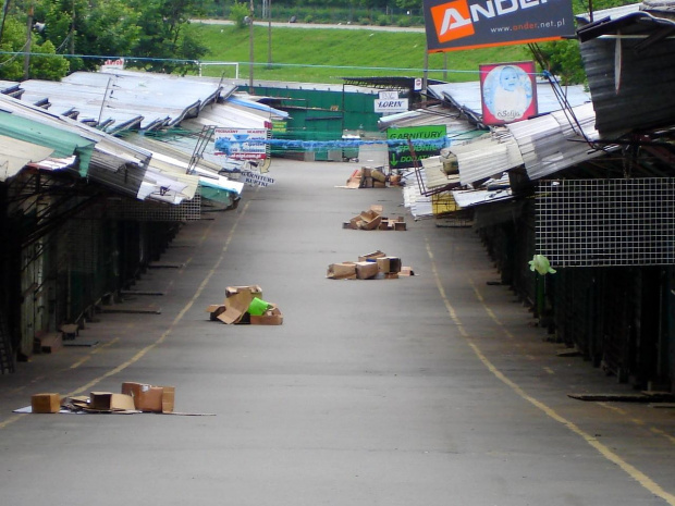 24 maja 2008. Tu jeszcze handlują #StadionDziesięciolecia #StadionNarodowy #uefa #Euro2012 #Warszawa