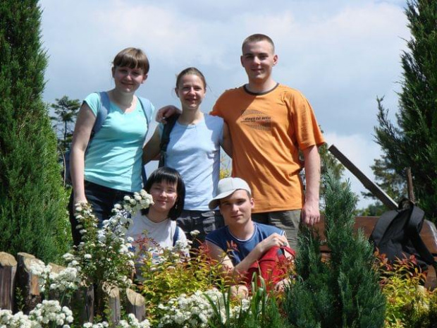 ekipa wypadowa :D
Edyta, Kasia, Tomek, Ewa i Matuś