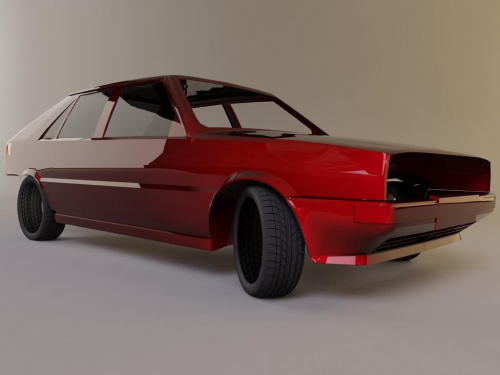 Lancia Delta - Model 3D