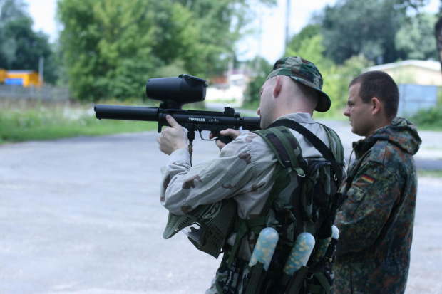 Fabryczna 08.07.2007 #paintball #KameleonSquad #Tarnów