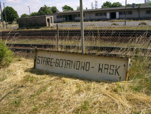 tablica Stare Bojanowo Wąsk. 26 czerwca 2008 r. #ŚKD