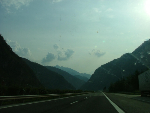 autostradą przez austrię
