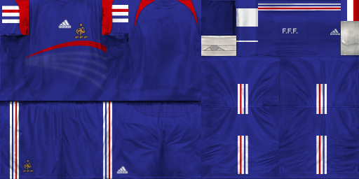 #france #francja #ProEvo6 #pes6 #kits