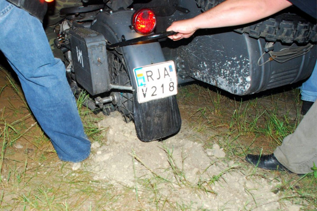 I RAJD NOCNY MOTOCYKLI ZABYTKOWYCH Kresy 2008