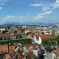 Chmurki nad Ljubljaną(Słowenia). #Ljubljana #Słowenia #chmurki