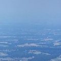 panorama tak od Katowic po wzgórza Płazy. Widać EL 3, KWK Czeczot, KWK Piast, Zakł. Chem. Oświęcim