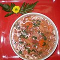 Barszcz czerwony z kiszonym ogórkiem.Przepisy na : http://www.kulinaria.foody.pl/ , http://www.kuron.com.pl/ i http://kulinaria.uwrocie.info #buraki #KiszonyOgórek #zupa #obiad #jedzenie #kulinaria #gotowanie #PrzepisyKulinarne