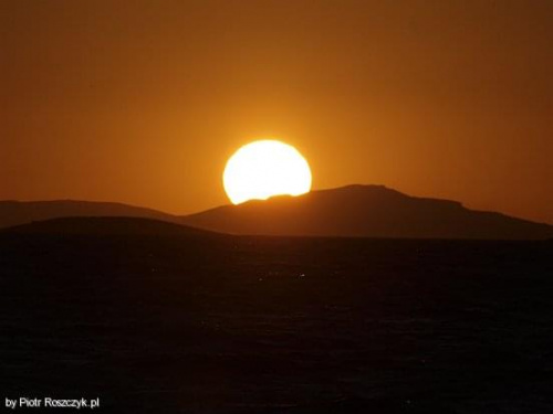 Zachód słońca 3 #zachód #słońce #Turcja #góry #morze #ocean