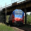 311D-02 jedzię na stację w Ostrowie. 21.08.08r. #vader #LordVader #gagar #NowyGagar #diesel #lokomotywa #brutto #pociąg #PociągTowarowy