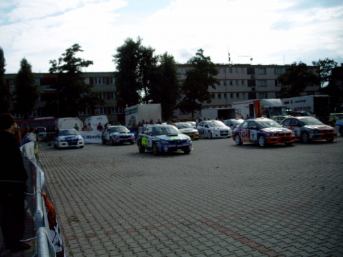 Subaru Poland Rally 2007 start