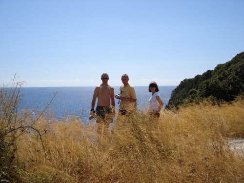 wyruszamy szukać plaży i na objazd Cap Corse , pierwszy przystanek na zdjęcia