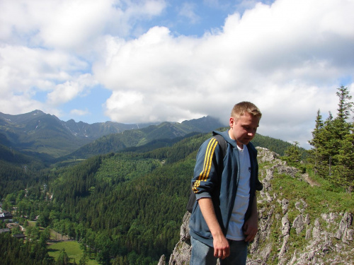 gdzieś na szlaku nosal => rusionowa polana #tatry #NosalRusinowaPolana