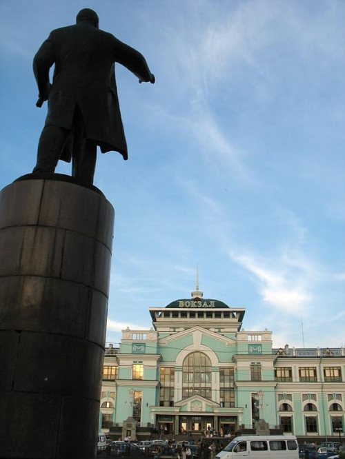 Lenin w Omsku... #rosja #lenin