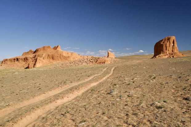 Bayanzag - tu odkryto pierwsze dinozaury #mongolia #gobi