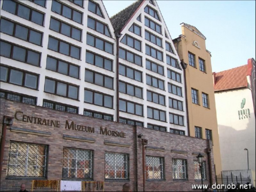 Centralne Muzeum Morskie - rozbiórka